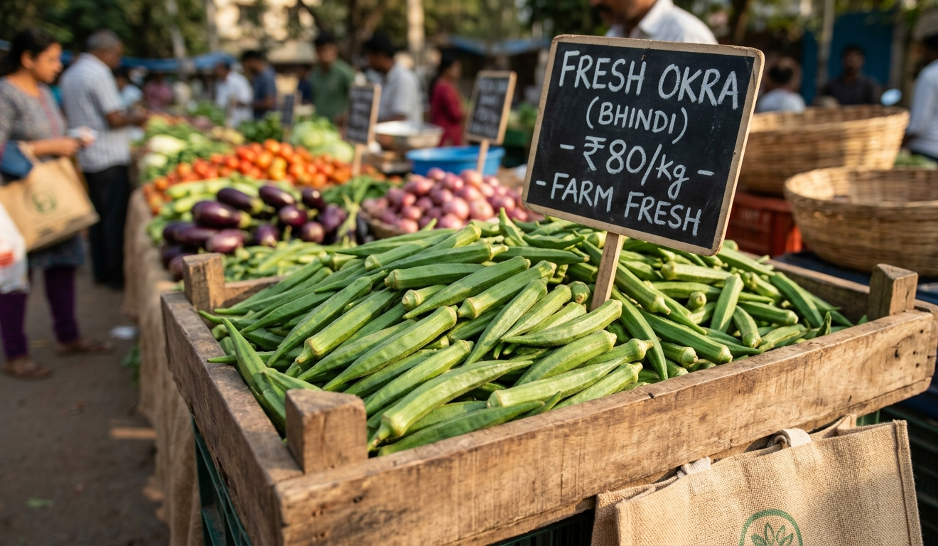 Okra (Bhindi) (1 KG)
